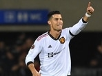 Cristiano Ronaldo in action for Manchester United.(AFP) Cristiano Ronaldo in action for Manchester United.(AFP)