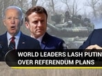 WORLD LEADERS LASH PUTIN OVER REFERENDUM PLANS