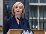 Liz Truss, UK prime minister, delivers a first speech in London, UK. Liz Truss, UK prime minister, delivers a first speech in London, UK.