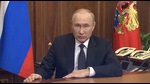 Russian President Vladimir Putin makes an address on the conflict with Ukraine, Moscow, September 21, 2022 (via REUTERS) Russian President Vladimir Putin makes an address on the conflict with Ukraine, Moscow, September 21, 2022 (via REUTERS)