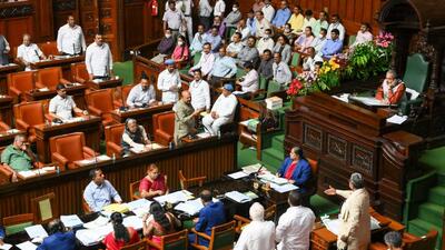 The BJP legislator from Udupi Raghupathi Bhat who raised the issue in the assembly, demanded a probe into a 125-page and 13-volume report submitted to the then state government in 2012. (HT Photo) The BJP legislator from Udupi Raghupathi Bhat who raised the issue in the assembly, demanded a probe into a 125-page and 13-volume report submitted to the then state government in 2012. (HT Photo)