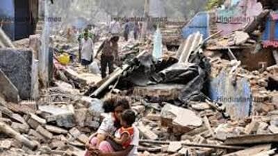 The Delhi Development Authority (DDA) has not been able to start any new project to rehabilitate slums dwellers located on its land since 2014. (HT Photo) The Delhi Development Authority (DDA) has not been able to start any new project to rehabilitate slums dwellers located on its land since 2014. (HT Photo)