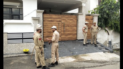 State Investigating Agency (SIA) conducted raids in Jammu in a terror-funding case on Wednesday. (ANI)
