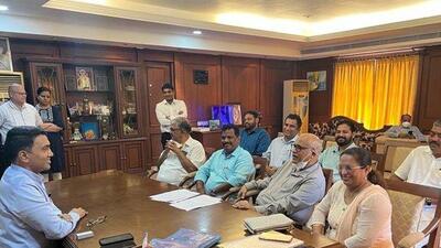 Aleixo Sequeira was among the eight Congress legislators who joined the BJP last week (Twitter/Abhireddygouda) Aleixo Sequeira was among the eight Congress legislators who joined the BJP last week (Twitter/Abhireddygouda)