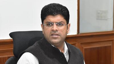 Haryana deputy chief minister Dushyant Chautala on Wednesday said the coalition government is all set to face the upcoming Adampur bypoll, date for which has not been announced yet. (HT file photo)
