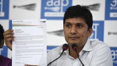 Delhi Jal Board vice chairman Saurabh Bharadwaj (HT Photo) Delhi Jal Board vice chairman Saurabh Bharadwaj (HT Photo)