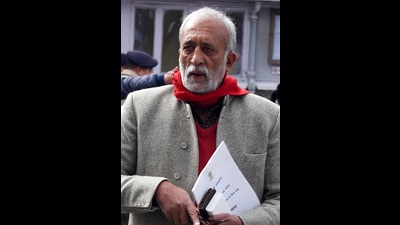 CPI-M MLA Rakesh Singha will again contest from the Theog assembly segment. (HT Photo) CPI-M MLA Rakesh Singha will again contest from the Theog assembly segment. (HT Photo)