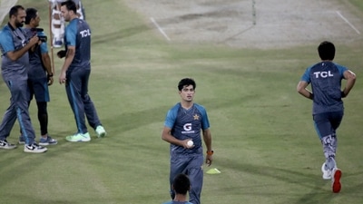 Naseem Shah impressed in the Asia Cup. (AP) Naseem Shah impressed in the Asia Cup. (AP)