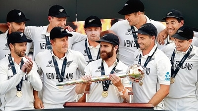 New Zealand beat India by eight wickets in the first WTC final. (AP) New Zealand beat India by eight wickets in the first WTC final. (AP)