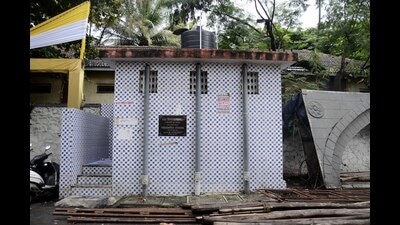 Pune municipal commissioner Vikram Kumar has approved Rs5 crore to repair and beautify public toilets in the city. (HT FILE PHOTO)