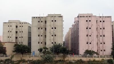 A view of the market inside Delhi Development Authority (DDA) Flats at Narela in New Delhi. (Amal KS/HT file photo) A view of the market inside Delhi Development Authority (DDA) Flats at Narela in New Delhi. (Amal KS/HT file photo)