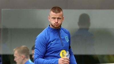 Eric Dier during training (Reuters)