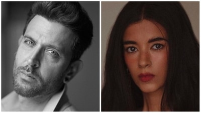 Hrithik Roshan's latest picture got a compliment from Saba Azad. Hrithik Roshan's latest picture got a compliment from Saba Azad.