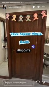 Maheep Kapoor's Instagram Stories.