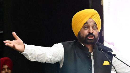 Punjab chief minister Bhagwant Mann announced on Monday that the Cabinet will request a special session of Punjab assembly to face a confidence vote (ANI File)