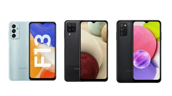 Samsung phones under ₹13,000 have a decent camera and a good display.