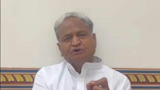 Rajasthan chief minister Ashok Gehlot. (PTI)