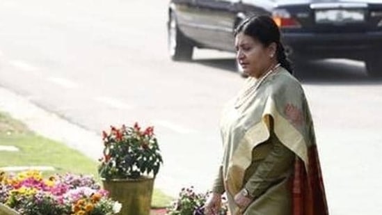 Nepalese President Bidhya Devi Bhandari