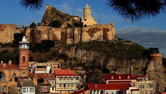 The Georgian capital Tbilisi is steeped in history(picture-alliance/dpa/Z. Kurtsikidze)