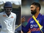 Dinesh Karthik (R) reserved high praise for Baba Indrajith(Twitter/Getty) Dinesh Karthik (R) reserved high praise for Baba Indrajith(Twitter/Getty)