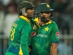 Shoaib Malik (L) with Shahid Afridi(Twitter) Shoaib Malik (L) with Shahid Afridi(Twitter)