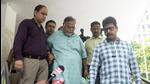 Former West Bengal minister Partha Chatterjee being produced in Alipore court . (ANI) Former West Bengal minister Partha Chatterjee being produced in Alipore court . (ANI)
