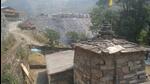 The Haat village in Chamoli where much, construction debris and demolition waste are allegedly dumped near the ancient Lakshmi-Narayan temple. (Sourced Photo) The Haat village in Chamoli where much, construction debris and demolition waste are allegedly dumped near the ancient Lakshmi-Narayan temple. (Sourced Photo)