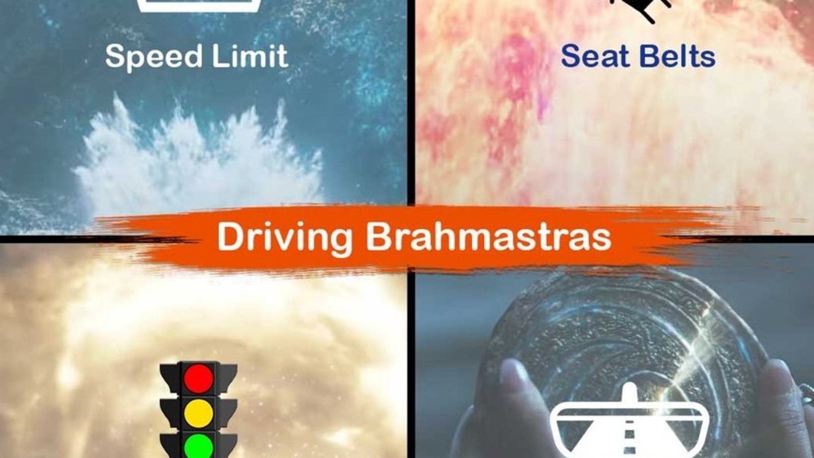 What are the 4 ‘Brahmastras’ for road safety? Delhi Police's tweet has the answer