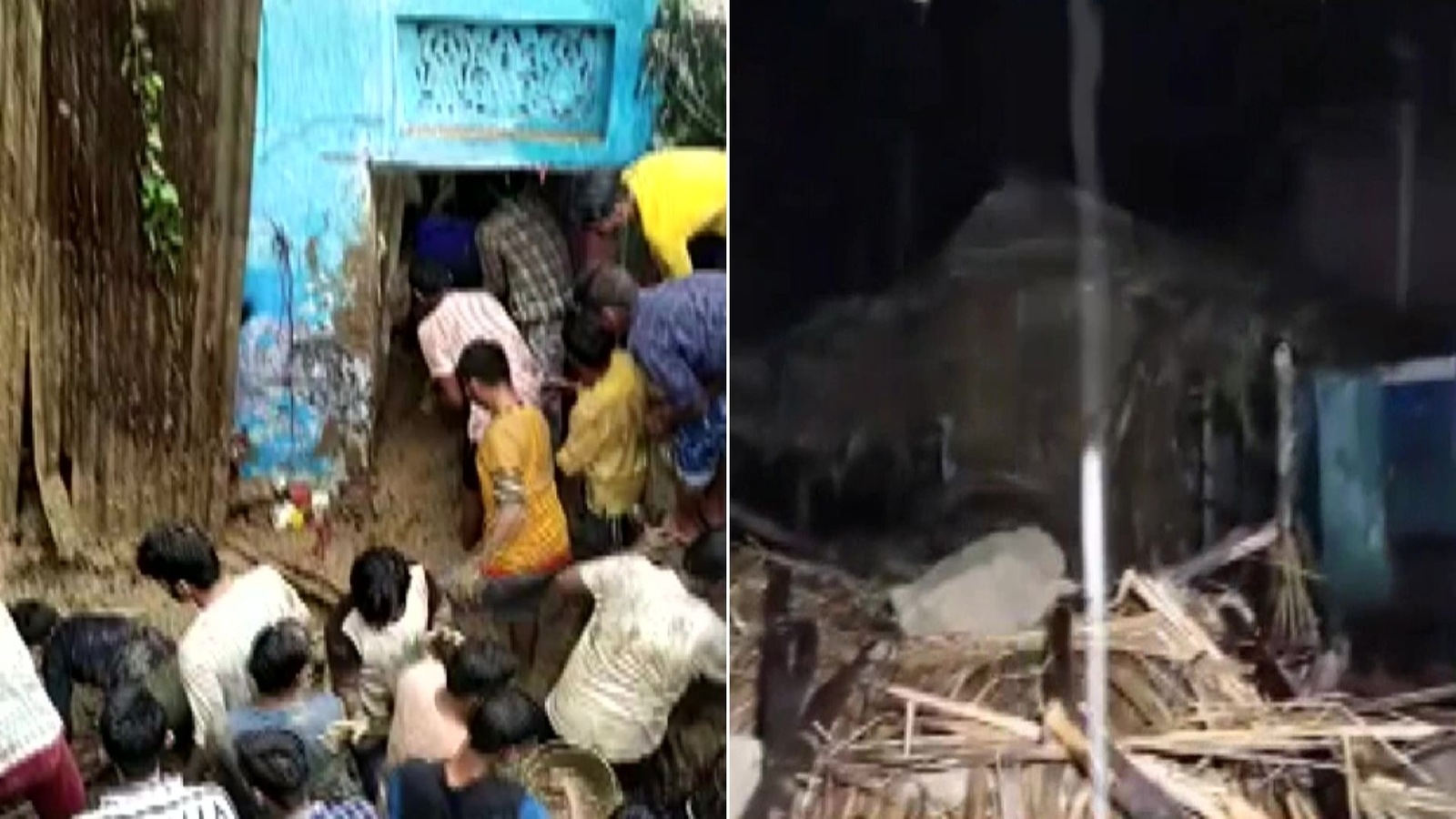 UP | 7 children killed in two incidents of rain-triggered wall collapse