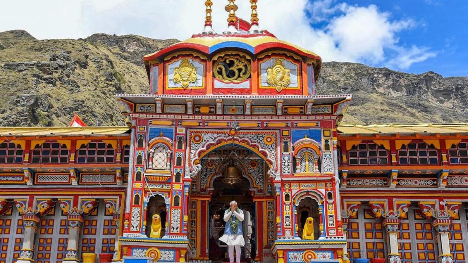 No threat to Badrinath Temple maintenance routine Official  The Hindu  BusinessLine