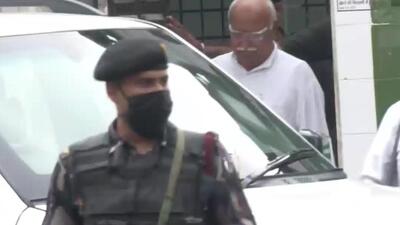 RSS chief Mohan Bhagwat held a meeting with Dr Imam Umer Ahmed Ilyasi. (ANI)