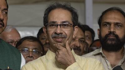 Former chief minister Uddhav Thackeray was keen to hold its annual Dussehra rally at Shivaji Park which was expected to be a show of strength (HT File Photo/Satish Bate) Former chief minister Uddhav Thackeray was keen to hold its annual Dussehra rally at Shivaji Park which was expected to be a show of strength (HT File Photo/Satish Bate)
