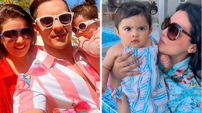 Aditya Narayan is vacationing with wife Shweta Agarwal and daughter Tvisha in Maldives. Aditya Narayan is vacationing with wife Shweta Agarwal and daughter Tvisha in Maldives. 