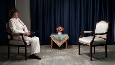 Iran Anti-Hijab Protests: Christiane Amanpour awaiting Iran President's arrival ahead of interview. (Twitter)