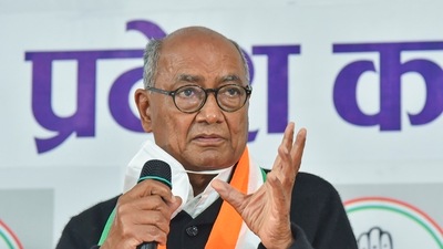  Congress leader Digvijaya Singh. (PTI) Congress leader Digvijaya Singh. (PTI)