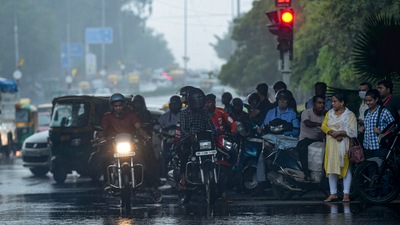 Overall, Delhi has recorded 405.3 mm rainfall against a normal of 621.7 mm since June 1, when the monsoon season historically sets in. (PTI) Overall, Delhi has recorded 405.3 mm rainfall against a normal of 621.7 mm since June 1, when the monsoon season historically sets in. (PTI)