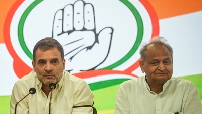 Congress leader Rahul Gandhi with Rajasthan CM Ashok Gehlot. (HT file photo) Congress leader Rahul Gandhi with Rajasthan CM Ashok Gehlot. (HT file photo)