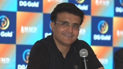 BCCI president Sourav Ganguly at an promotional event in Kolkata (Photo by Samir Jana/ Hindustan Times) BCCI president Sourav Ganguly at an promotional event in Kolkata (Photo by Samir Jana/ Hindustan Times)
