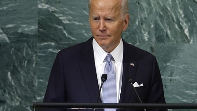 Iran Protests: US President Joe Biden speaks at the United Nations General Assembly. (AFP) Iran Protests: US President Joe Biden speaks at the United Nations General Assembly. (AFP)
