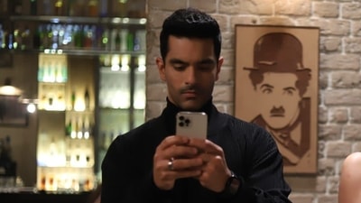 Angad Bedi in a still from Amazon Mini movie The List. Angad Bedi in a still from Amazon Mini movie The List.
