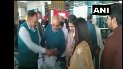"Can't be expressed in words how happy I feel to see my child back home with me," the emotional mother tells ANI.