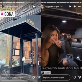Priyanka posted a brief clip on her Instagram Stories. Priyanka posted a brief clip on her Instagram Stories.
