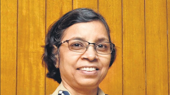 Pune, India - June 23, 2017:Rashmi Shukla, Commissioner of Police, Pune City posses for photo at her office in Pune, India, on Friday, June 23, 2017. (Photo by Pratham Gokhale/ Hindustan Times) (Pratham Gokhale/HT PHOTO) Pune, India - June 23, 2017:Rashmi Shukla, Commissioner of Police, Pune City posses for photo at her office in Pune, India, on Friday, June 23, 2017. (Photo by Pratham Gokhale/ Hindustan Times) (Pratham Gokhale/HT PHOTO)