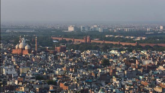 The Delhi skyline. (Sanchit Khanna/HT PHOTO) The Delhi skyline. (Sanchit Khanna/HT PHOTO)