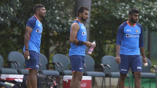 India's pace attack has come under scrutiny in recent games(AP)