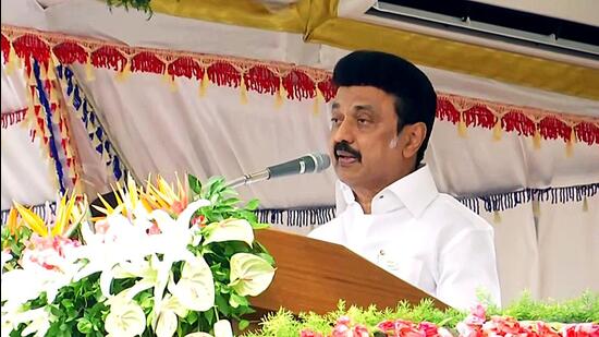The revised draft Indian Ports Bill, 2022, in the present form, will stifle state-specific initiatives by imposing a centralised regulatory regime on non-major ports, Tamil Nadu chief minister MK Stalin said on Thursday. (ANI) The revised draft Indian Ports Bill, 2022, in the present form, will stifle state-specific initiatives by imposing a centralised regulatory regime on non-major ports, Tamil Nadu chief minister MK Stalin said on Thursday. (ANI)
