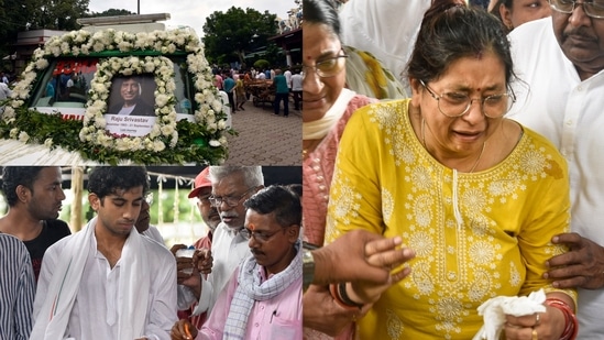 Raju Srivastava died on September 21. (PTI photos)(PTI)