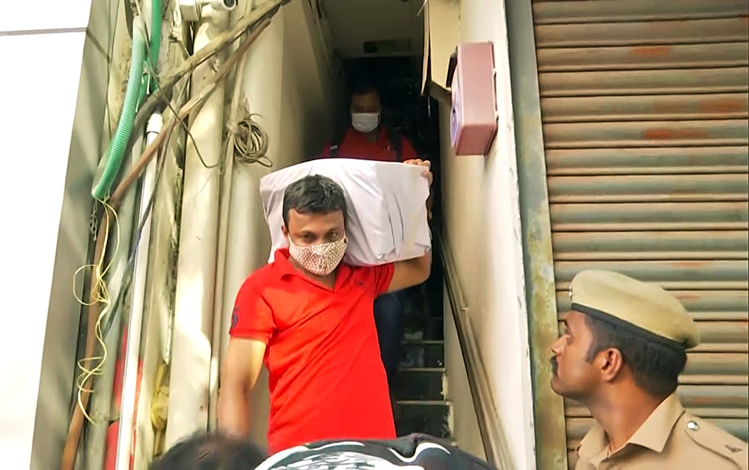 A National Investigation Agency (NIA) raid is being conducted at the Popular Front of India (PFI) office, in Chennai on Thursday (ANI) A National Investigation Agency (NIA) raid is being conducted at the Popular Front of India (PFI) office, in Chennai on Thursday (ANI)