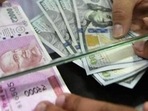 The foreign exchange reserves stood at $550.871 billion at the end of the previous week.(PTI file photo) The foreign exchange reserves stood at $550.871 billion at the end of the previous week.(PTI file photo)