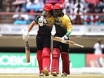 The incident took place during the clash between St Kitts and Nevis Patriots and Trinbago Knight Riders The incident took place during the clash between St Kitts and Nevis Patriots and Trinbago Knight Riders